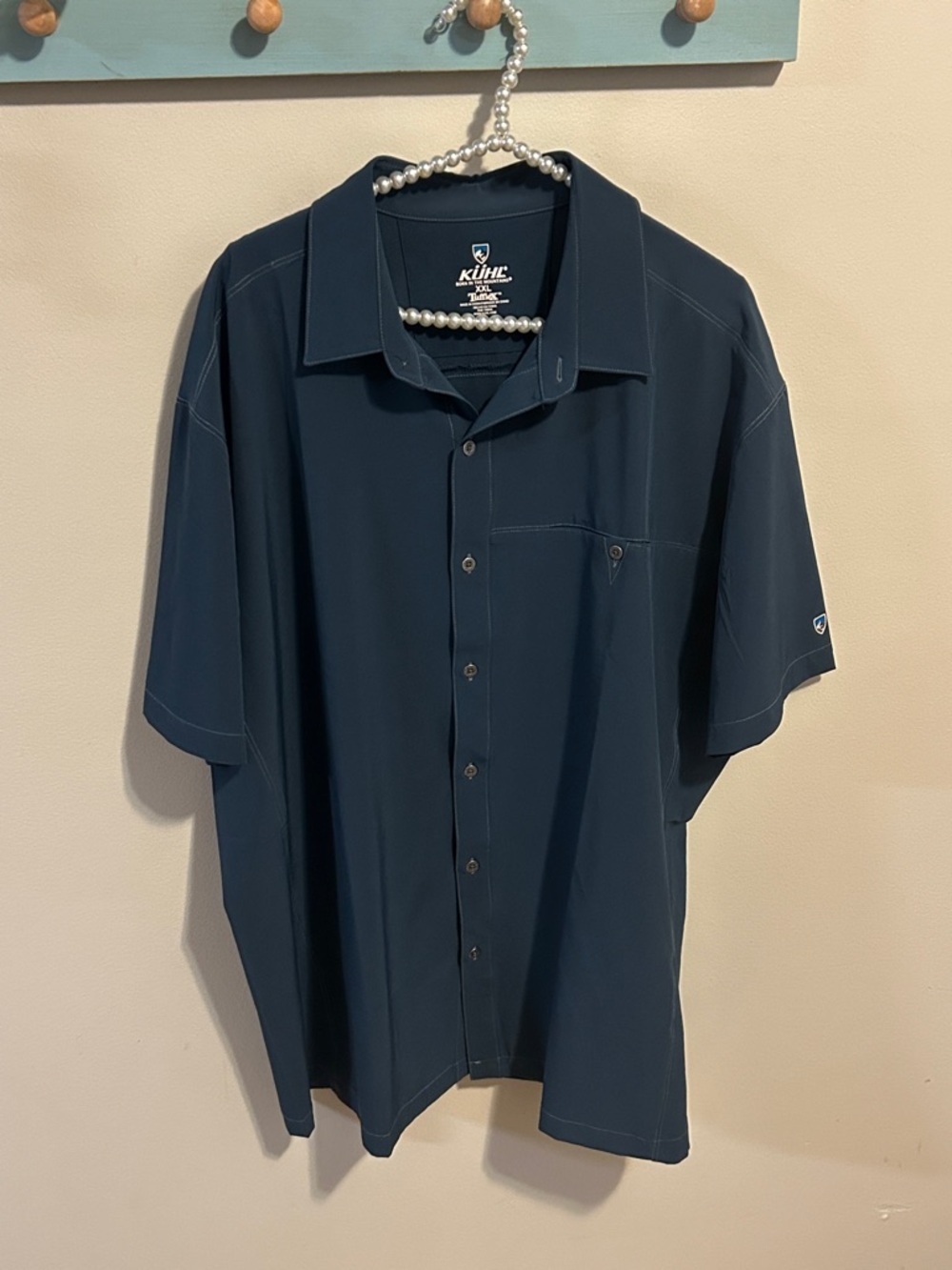 Kuhl Men's Renegade Tufflex S/S Button Down Shirt XXL